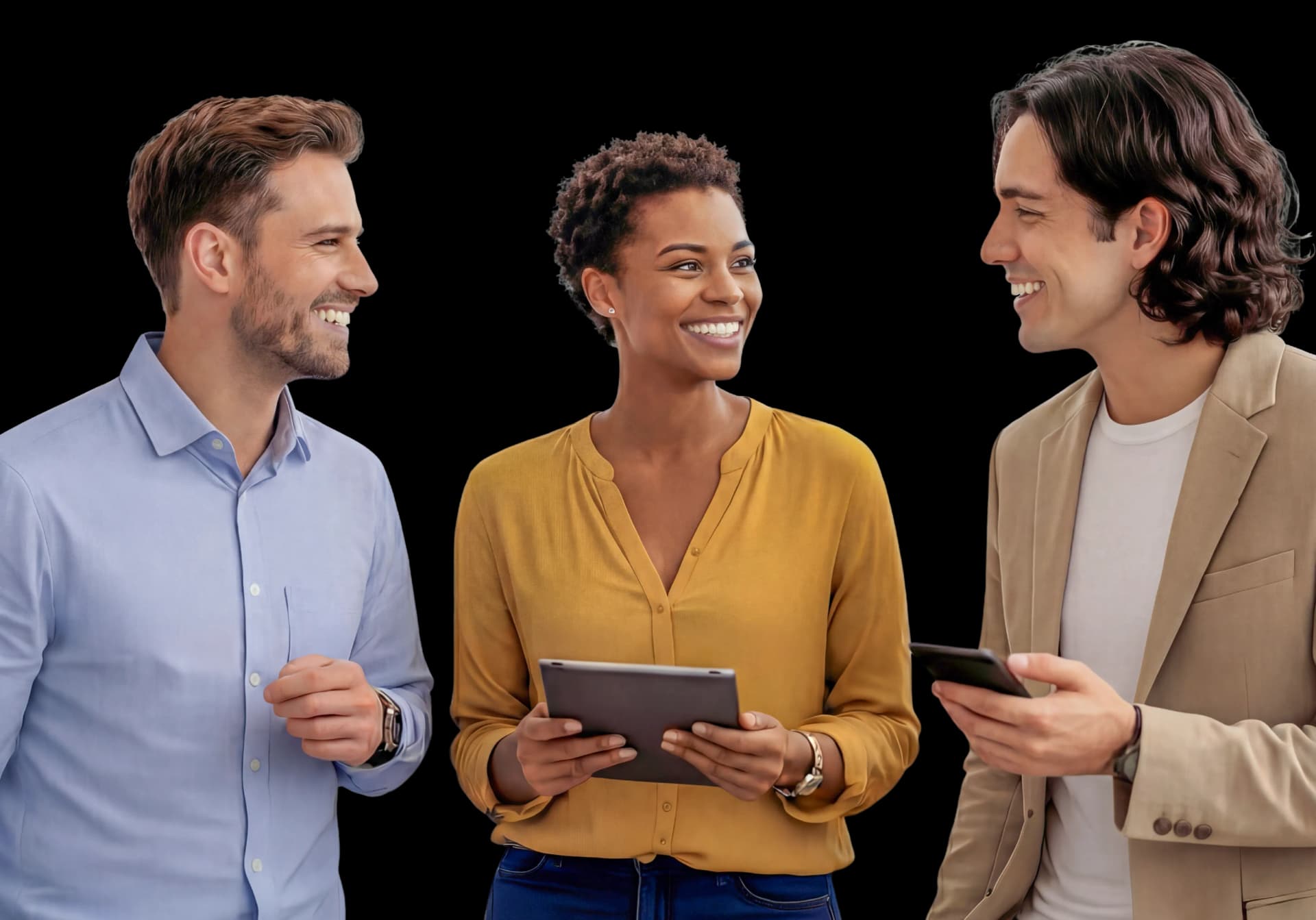 MOLLI member network visualization showing interconnected professionals