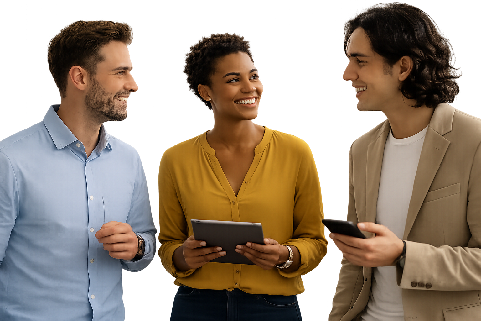 MOLLI member network visualization showing interconnected professionals